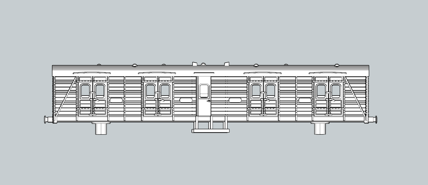 (image for) (N) SR 28t Bogie Guard's Van/Van B - d3093